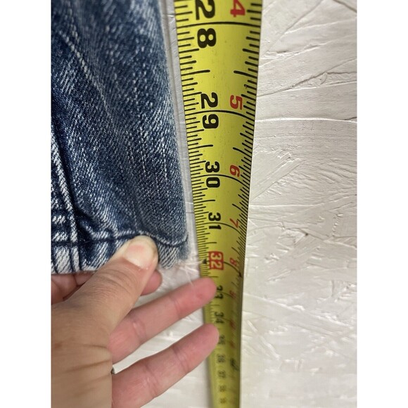 South Pole Men’s Distressed Blue Ripped Denim Jeans Size 44x32 medium wash - Picture 6 of 6